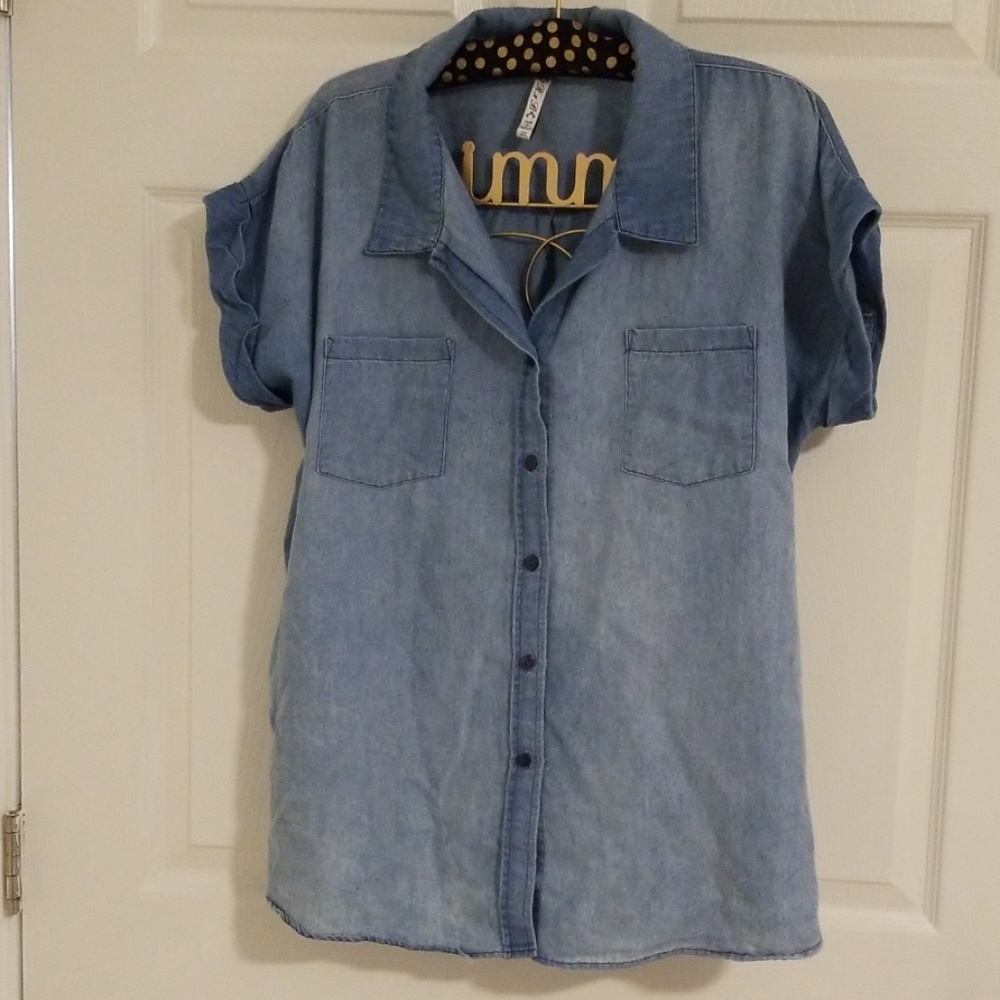 Denim like shirt